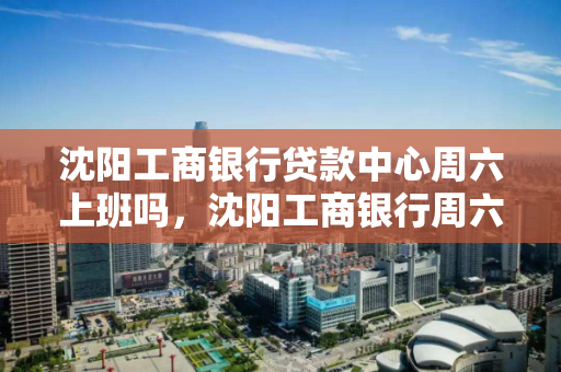 沈阳工商银行贷款中心周六上班吗，沈阳工商银行周六日上班吗