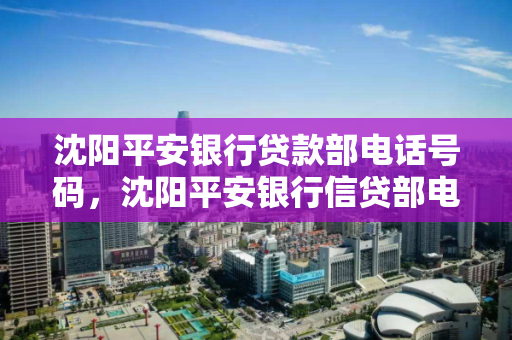 沈阳平安银行贷款部电话号码，沈阳平安银行信贷部电话