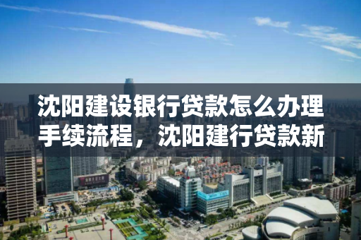 沈阳建设银行贷款怎么办理手续流程，沈阳建行贷款新政策