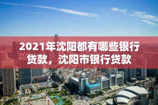 2021年沈阳都有哪些银行贷款，沈阳市银行贷款