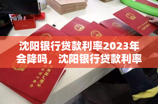 沈阳银行贷款利率2023年会降吗，沈阳银行贷款利率2023年会降吗知乎
