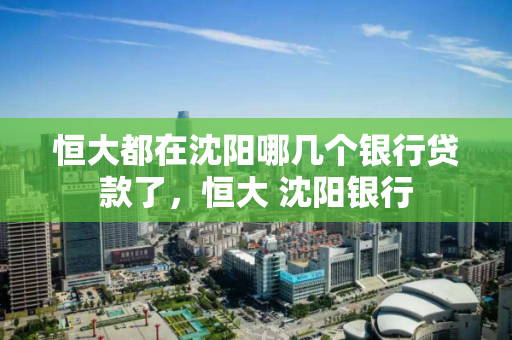 恒大都在沈阳哪几个银行贷款了，恒大 沈阳银行