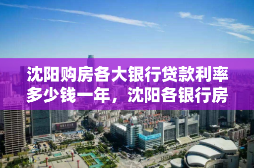 沈阳购房各大银行贷款利率多少钱一年，沈阳各银行房贷利率表