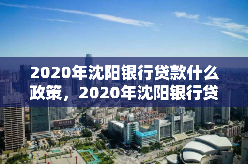 2020年沈阳银行贷款什么政策，2020年沈阳银行贷款什么政策能贷