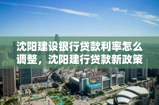 沈阳建设银行贷款利率怎么调整，沈阳建行贷款新政策