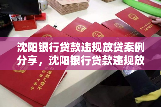 沈阳银行贷款违规放贷案例分享，沈阳银行贷款违规放贷案例分享