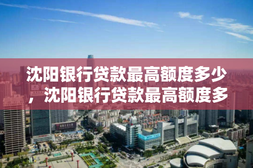 沈阳银行贷款最高额度多少，沈阳银行贷款最高额度多少万