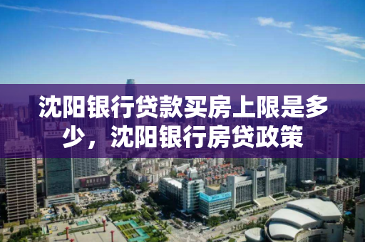 沈阳银行贷款买房上限是多少，沈阳银行房贷政策