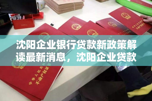 沈阳企业银行贷款新政策解读最新消息，沈阳企业贷款哪家银行好操作