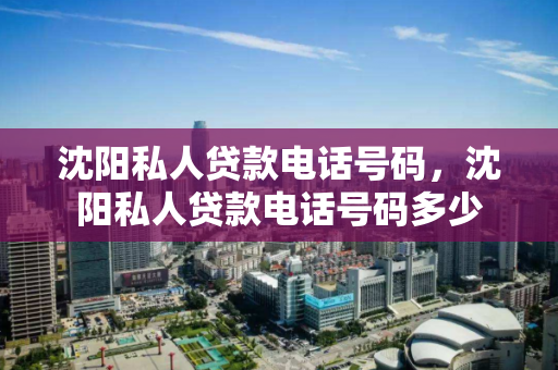 沈阳私人贷款电话号码，沈阳私人贷款电话号码多少