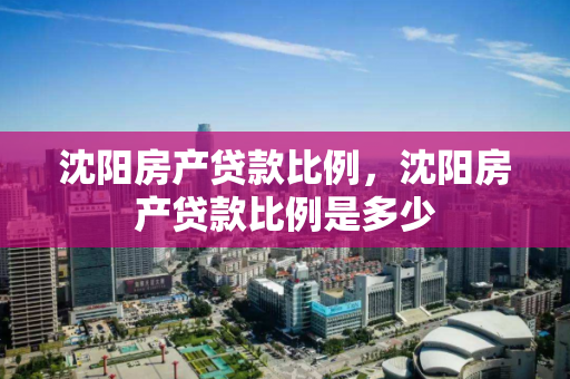 沈阳房产贷款比例，沈阳房产贷款比例是多少