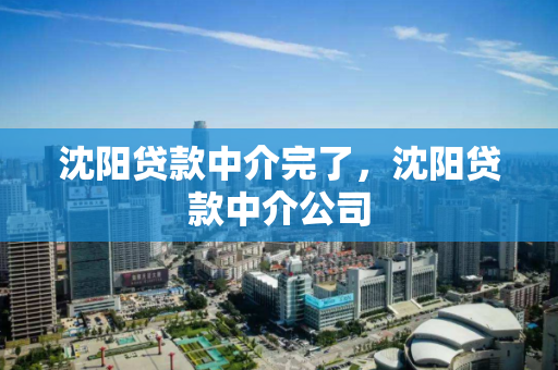 沈阳贷款中介完了，沈阳贷款中介公司