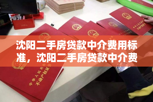 沈阳二手房贷款中介费用标准，沈阳二手房贷款中介费用标准最新