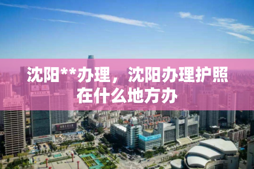 沈阳**办理，沈阳办理护照在什么地方办