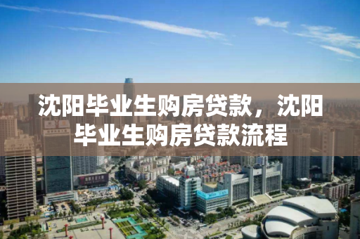 沈阳毕业生购房贷款，沈阳毕业生购房贷款流程
