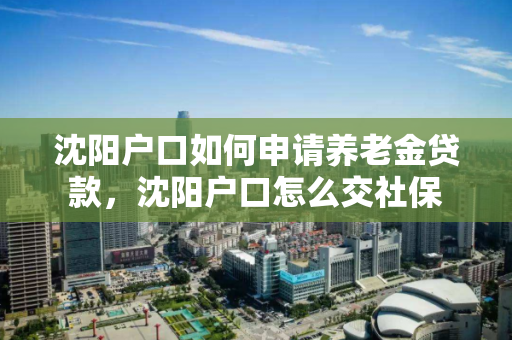 沈阳户口如何申请养老金贷款，沈阳户口怎么交社保