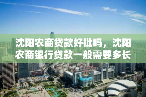 沈阳农商贷款好批吗，沈阳农商银行贷款一般需要多长时间