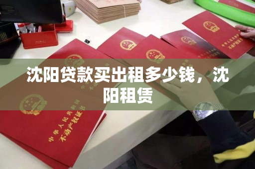 沈阳贷款买出租多少钱，沈阳租赁