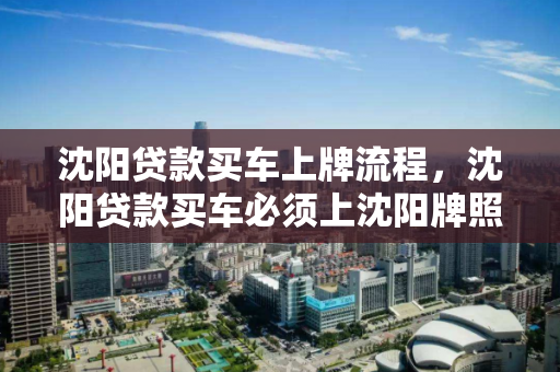 沈阳贷款买车上牌流程，沈阳贷款买车必须上沈阳牌照吗，沈阳贷款购车上牌指南，牌照要求与流程解析