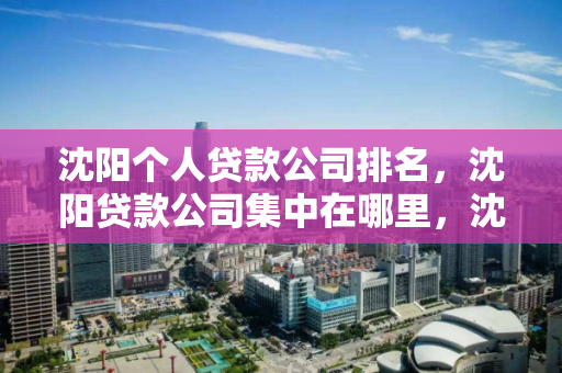 沈阳个人贷款公司排名,沈阳贷款公司集中在哪里,沈阳个人贷款公司排名及集中地指南 沈阳个人贷款公司排名,沈阳贷款公司集中在哪里,沈阳个人贷款公司排名及集中地指南
