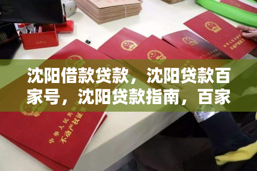 沈阳借款贷款，沈阳贷款百家号，沈阳贷款指南，百家号上的借款与贷款信息汇总