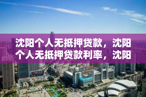 沈阳个人无抵押贷款，沈阳个人无抵押贷款利率，沈阳无抵押个人贷款利率解析