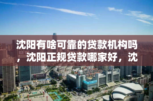 沈阳有啥可靠的贷款机构吗，沈阳正规贷款哪家好，沈阳正规贷款机构推荐