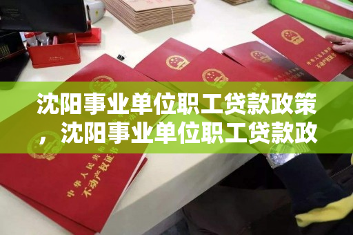 沈阳事业单位职工贷款政策，沈阳事业单位职工贷款政策文件，沈阳事业单位职工贷款政策详解及文件解读