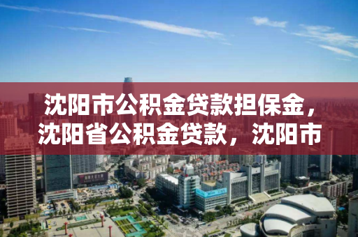 沈阳市公积金贷款担保金，沈阳省公积金贷款，沈阳市公积金贷款政策与担保金要求解析