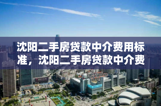 沈阳二手房贷款中介费用标准，沈阳二手房贷款中介费用标准是多少，沈阳二手房贷款中介费用标准解析