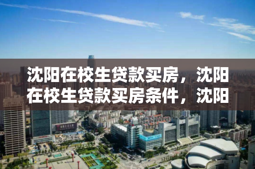 沈阳在校生贷款买房，沈阳在校生贷款买房条件，沈阳在校生购房贷款政策解析