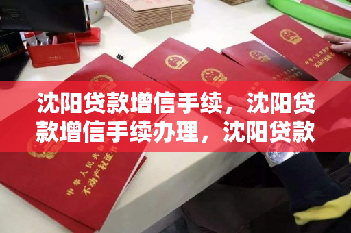 沈阳贷款增信手续,沈阳贷款增信手续办理,沈阳贷款增信手续办理指南 沈阳贷款增信手续,沈阳贷款增信手续办理,沈阳贷款增信手续办理指南