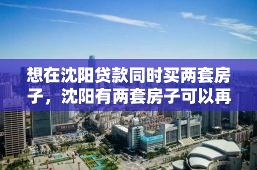 想在沈阳贷款同时买两套房子，沈阳有两套房子可以再买吗，沈阳购房政策解析，贷款购买两套房产的可行性
