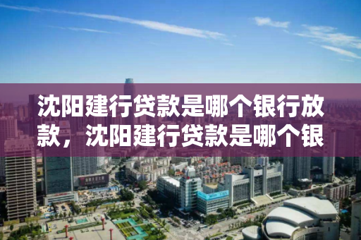 沈阳建行贷款是哪个银行放款，沈阳建行贷款是哪个银行放款的，沈阳建行贷款，银行放款机构解析