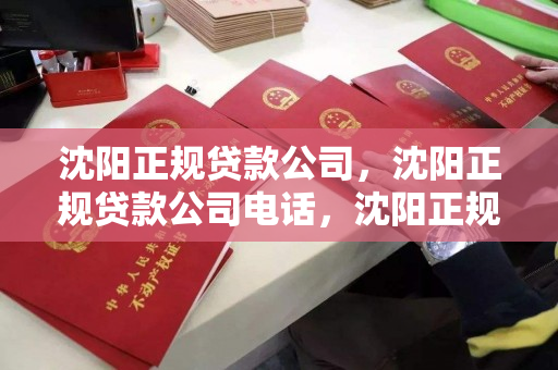 沈阳正规贷款公司，沈阳正规贷款公司电话，沈阳正规贷款公司及联系电话指南