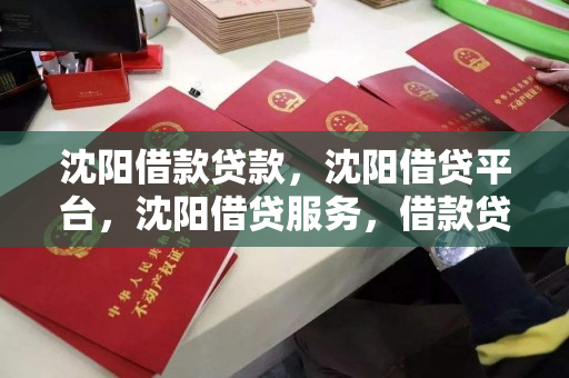 沈阳借款贷款，沈阳借贷平台，沈阳借贷服务，借款贷款平台指南