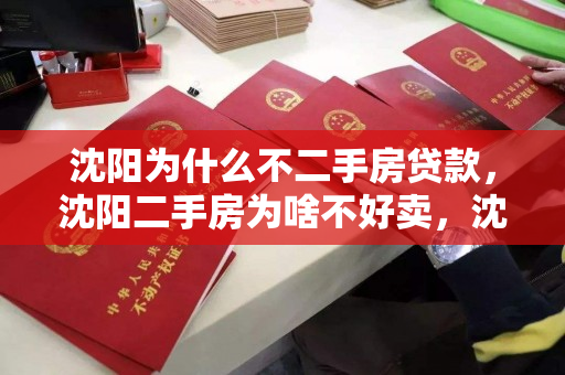 沈阳为什么不二手房贷款，沈阳二手房为啥不好卖，沈阳二手房贷款难与销售挑战解析