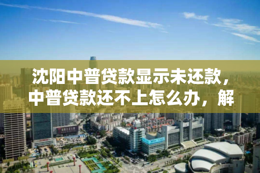 沈阳中普贷款显示未还款，中普贷款还不上怎么办，解决沈阳中普贷款未还款问题，应对策略与建议