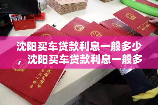 沈阳买车贷款利息一般多少，沈阳买车贷款利息一般多少啊，沈阳购车贷款利率概览