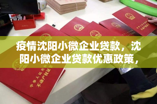 疫情沈阳小微企业贷款,沈阳小微企业贷款优惠政策,沈阳小微企业疫情贷款政策及优惠措施解析 疫情沈阳小微企业贷款,沈阳小微企业贷款优惠政策,沈阳小微企业疫情贷款政策及优惠措施解析