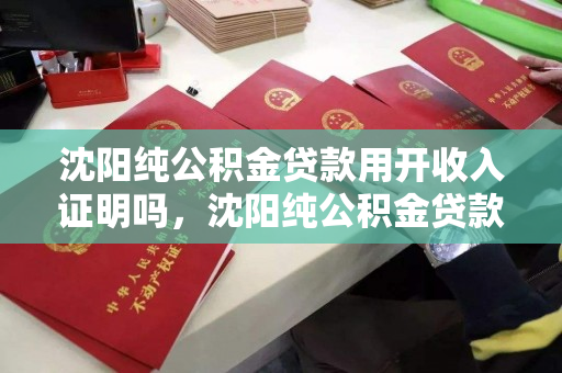 沈阳纯公积金贷款用开收入证明吗，沈阳纯公积金贷款用开收入证明吗怎么开，沈阳纯公积金贷款收入证明办理指南