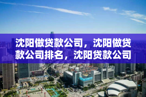 沈阳做贷款公司，沈阳做贷款公司排名，沈阳贷款公司排名解析