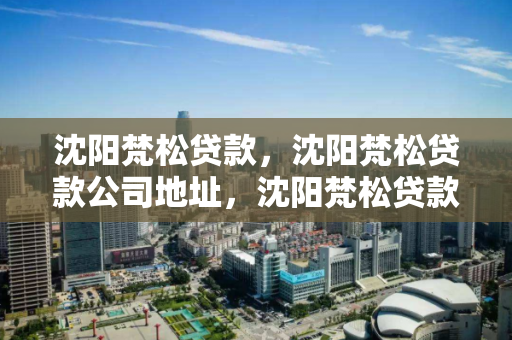 沈阳梵松贷款，沈阳梵松贷款公司地址，沈阳梵松贷款公司地址查询