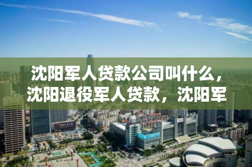 沈阳军人贷款公司叫什么，沈阳退役军人贷款，沈阳军人及退役军人贷款服务公司