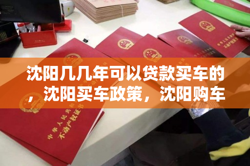 沈阳几几年可以贷款买车的，沈阳买车政策，沈阳购车贷款政策演变及历史回顾
